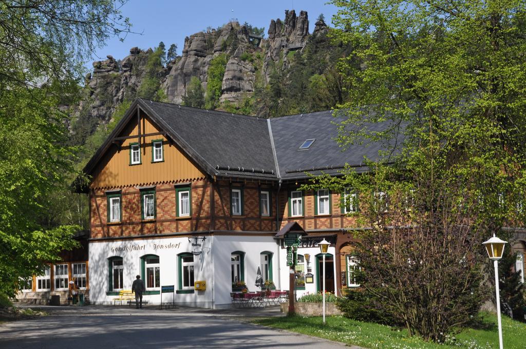 Hotel Gondelfahrt Kurort Jonsdorf Eksteriør bilde